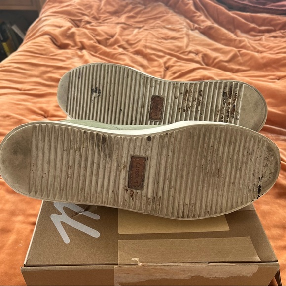 Blackstone PM 56 Battle Low Top Sneaker Green Size 45 EU/12 US - Picture 8 of 10